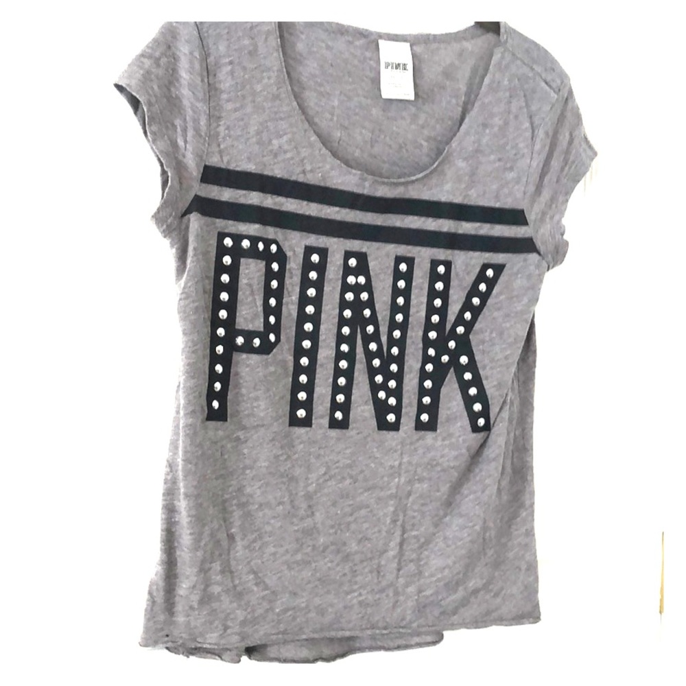 PINK by Victoria’s Secret bling tee EUC